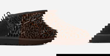 Tenisky a topánky UGG Classic Ultra Mini Caspian Cow Hair Boots Hnedá | 1158328-BCDR, 0