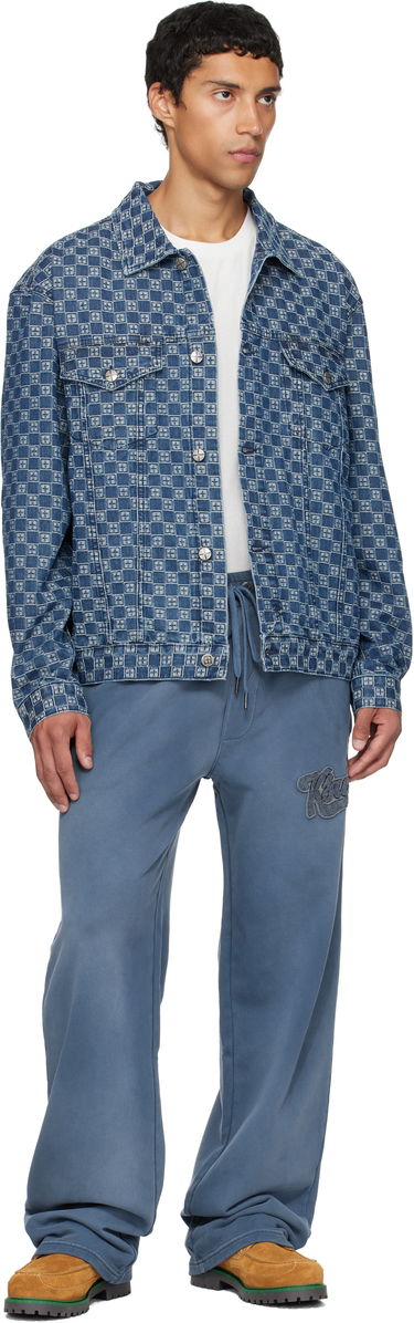 Tepláky Ksubi Ksubi Ace Synthesis Track Sweatpants Modrá | MFA25PA002, 3