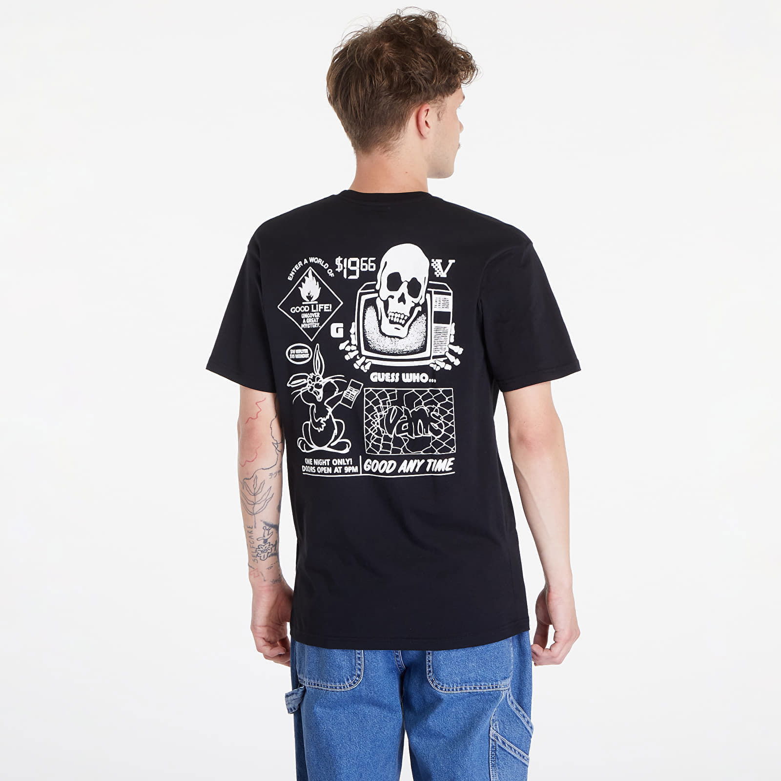 T-Shirt Crazy Eddy Ss Tee Black