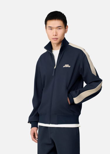 Bunda AXEL ARIGATO Chase Striped Track Jacket Navy | A3952001, 2