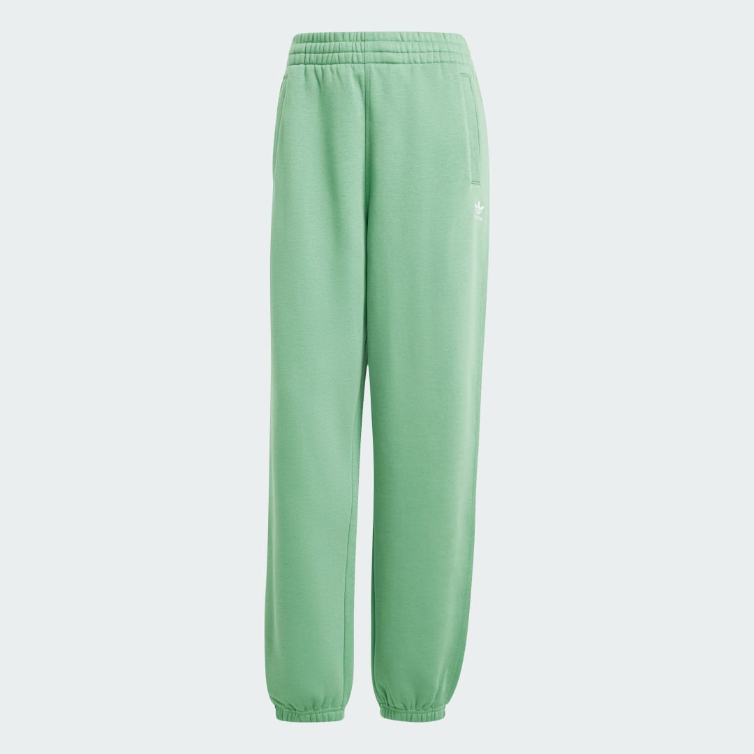 Tepláky adidas Performance Essentials Fleece Loose Pants Zelené | IW5734, 0