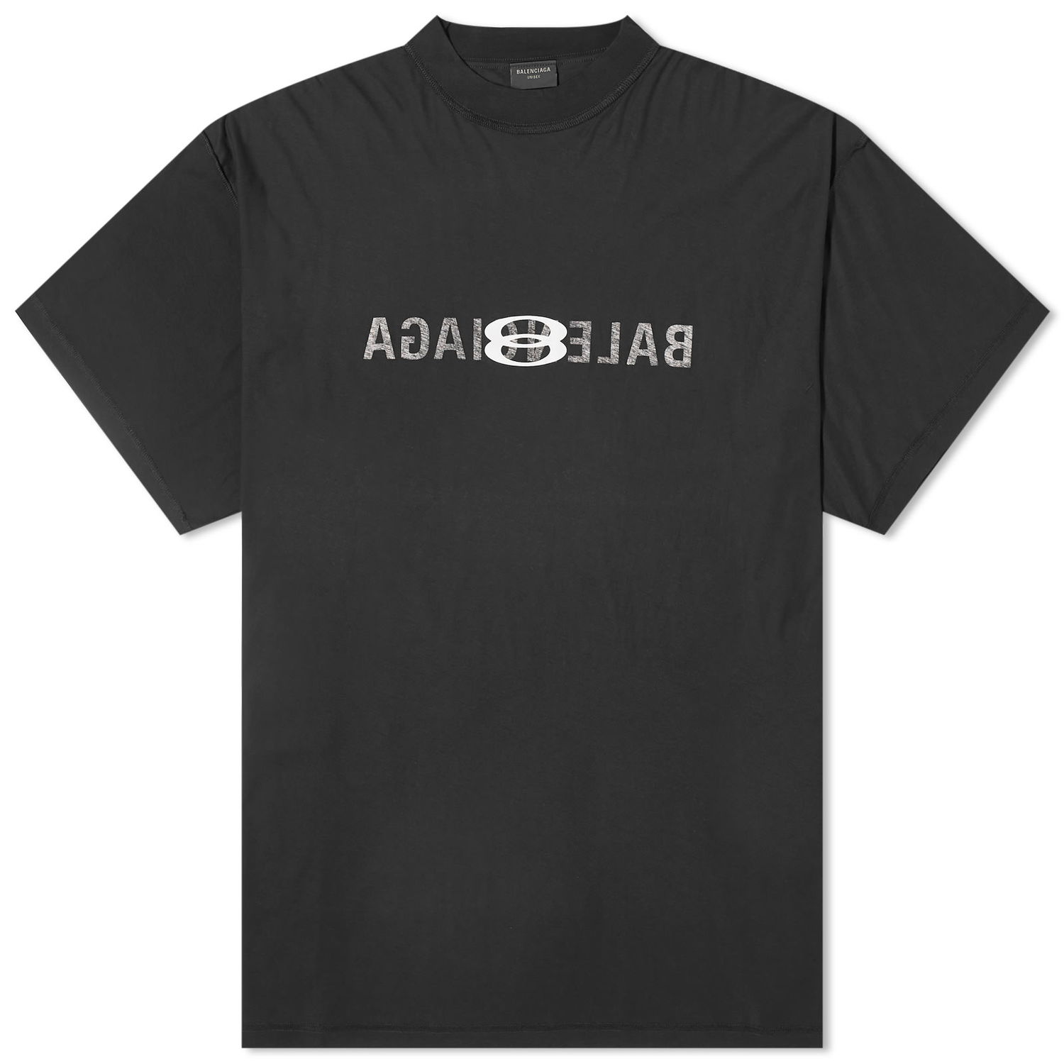 Tričko Balenciaga AI Logo Print T-Shirt Čierna | 787358-TQVJ4-1569, 0