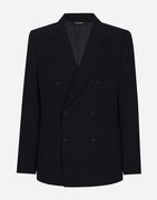 Wool Twill Double-breasted Jacket 52