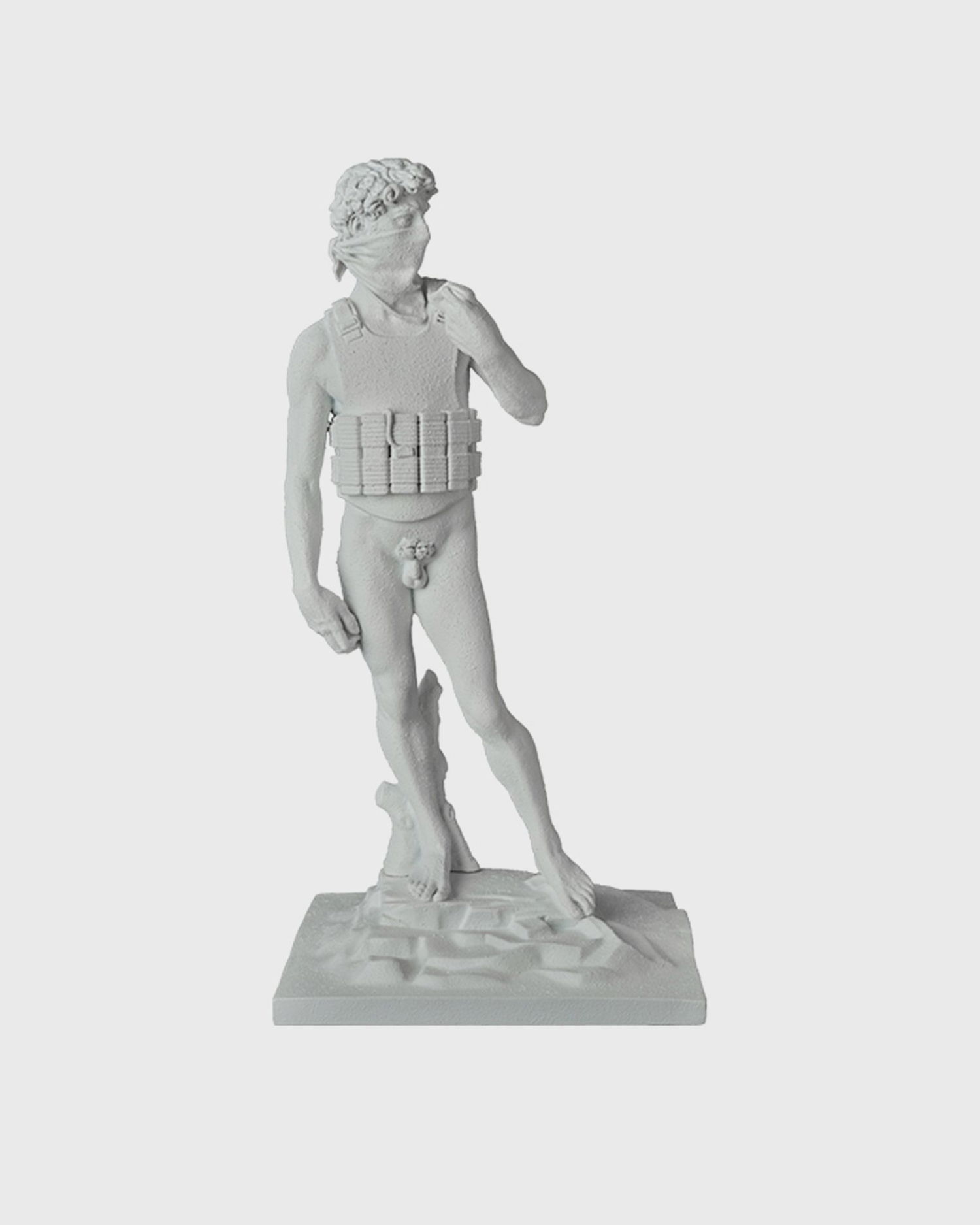 Home decor Medicom Toy Brandalism Suicide Man Statue Biela | MED2408, 0