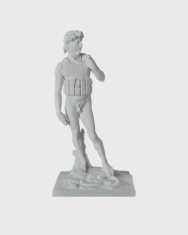 Home decor Medicom Toy Brandalism Suicide Man Statue Biela | MED2408, 0