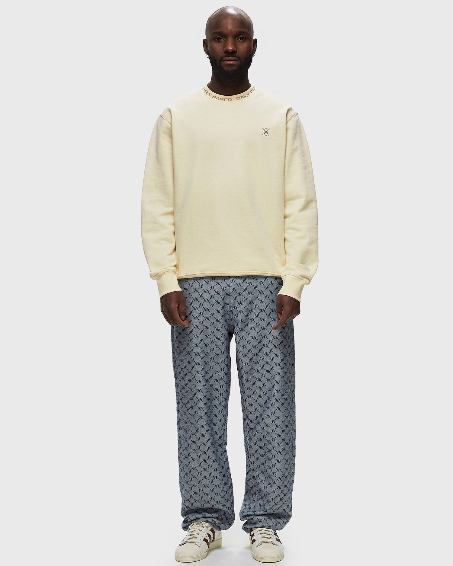 Sveter DAILY PAPER Erib Sweater Žltá | 2412015, 1