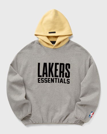 Mikina Fear of God Fear of God Essentials Los Angeles Lakers Pull Over Hoodie Šedá | 192AL246305F, 0