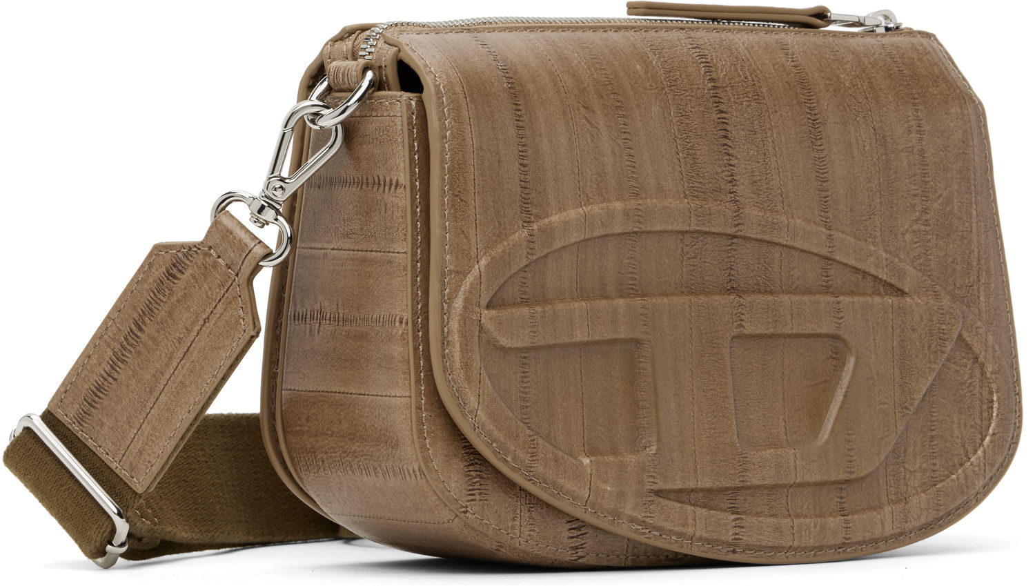 Taška cez rameno Diesel Diesel 1DR Camera Bag Béžová | X10223-P8245-T2331, 1