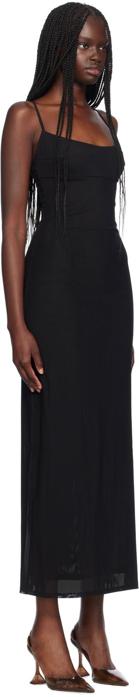 Šaty Miaou Miaou Thais Maxi Dress Čierna | 5019PM3BLK, 4