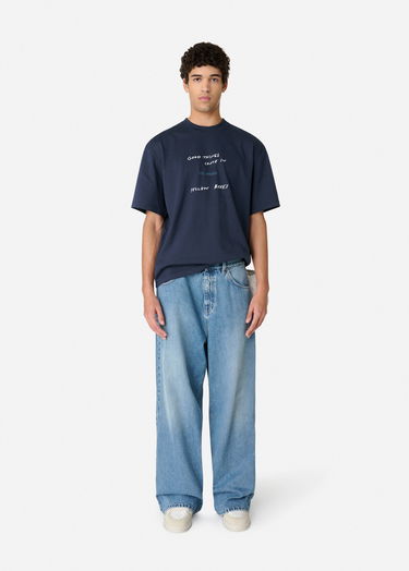 Džínsy AXEL ARIGATO Relaxed Fit Jeans Modrá | A2949002, 4