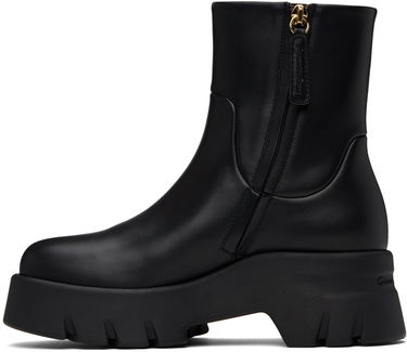 Tenisky a topánky Gianvito Rossi Montey Leather Platform Boots Čierna | G73297-20GOM-VGI, 2