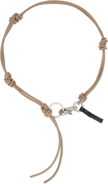 Kľúčenka OUR LEGACY Our Legacy Udon Ladon Suede Necklace Béžová | A4248ULN, 3
