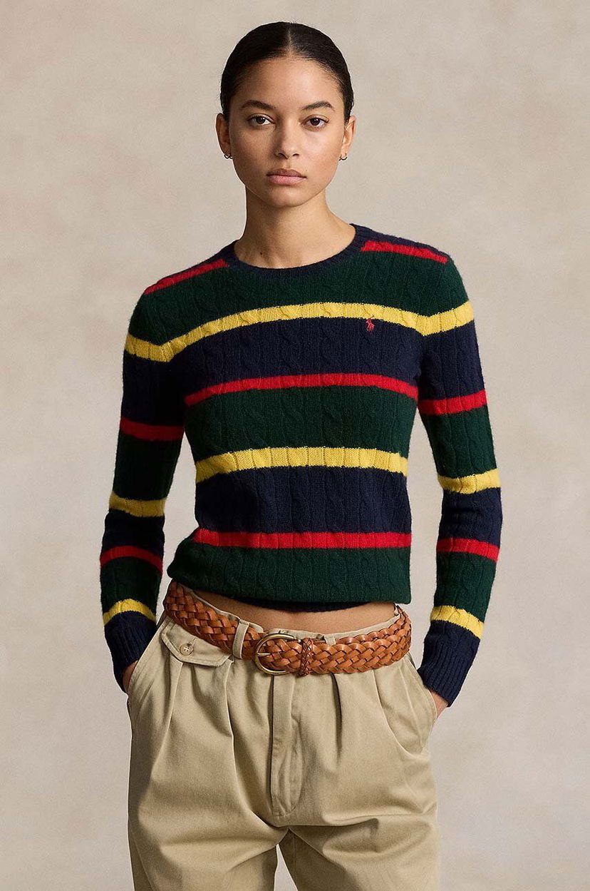 Sveter Polo by Ralph Lauren Striped Sweater Rôznofarebný | 211941588