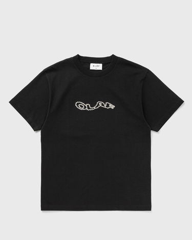 Tričko ØLÅF Olaf Zigzag Wavy Drift T-Shirt Čierna | M200111-BLACK, 0