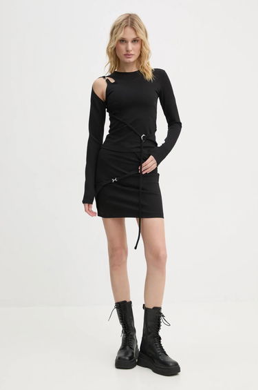 Sukňa HELIOT EMIL Cutout Detail Mini Skirt Čierna | AW24.W.12.042.BLK01, 1