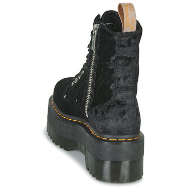 Tenisky a topánky Dr. Martens Vegan Jadon Max Crusher Velvet "Black" Čierna | 31030001, 4