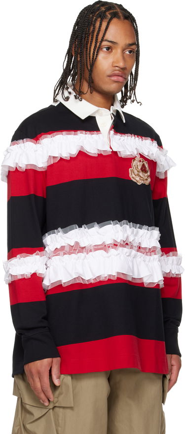 Polo tričko Simone Rocha Simone Rocha Ruffle Rugby Polo Rôznofarebný | 5360B 1282, 1