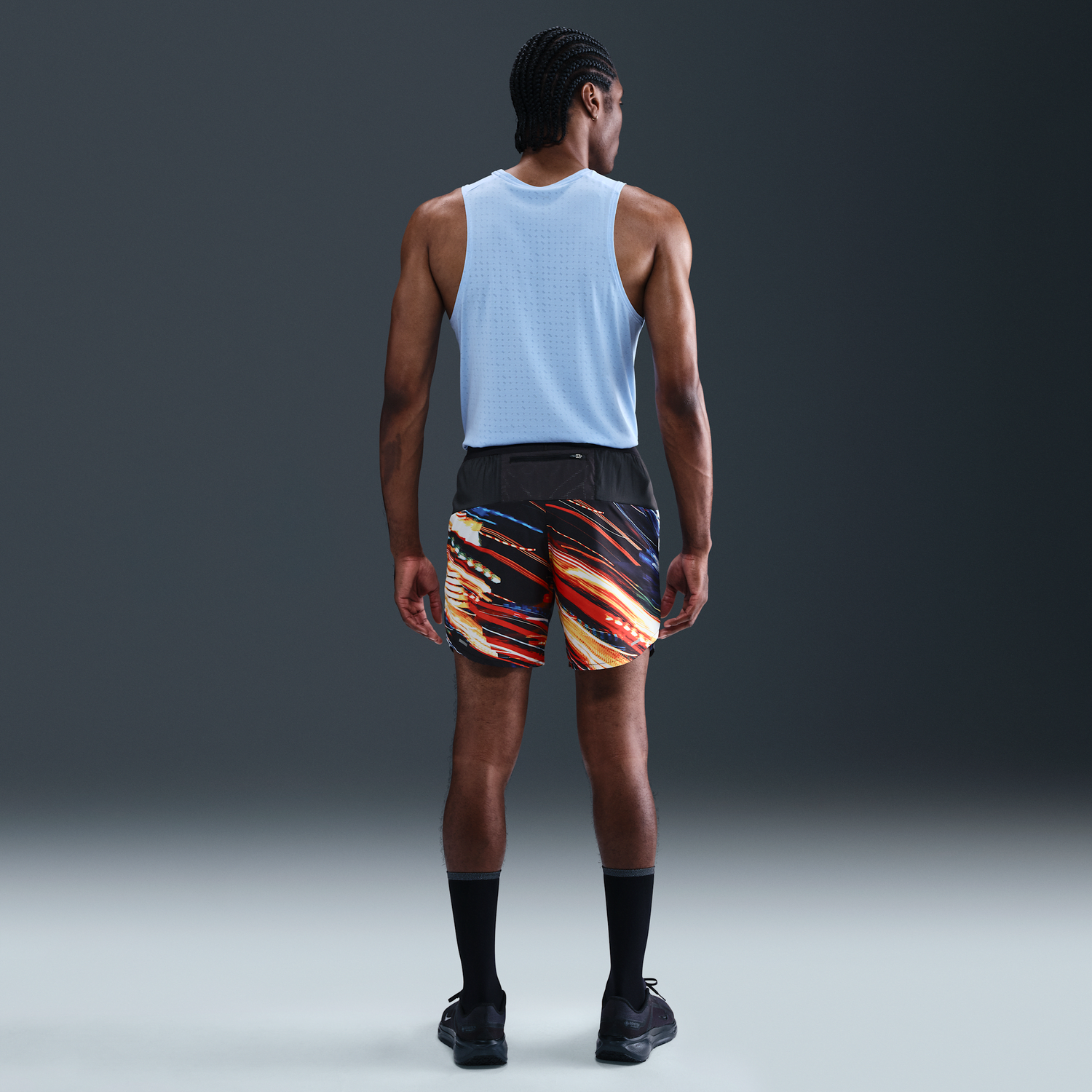 Šortky Nike Stride 7" Dri-FIT Running Shorts with Liner Modrá | IB7928-100, 1