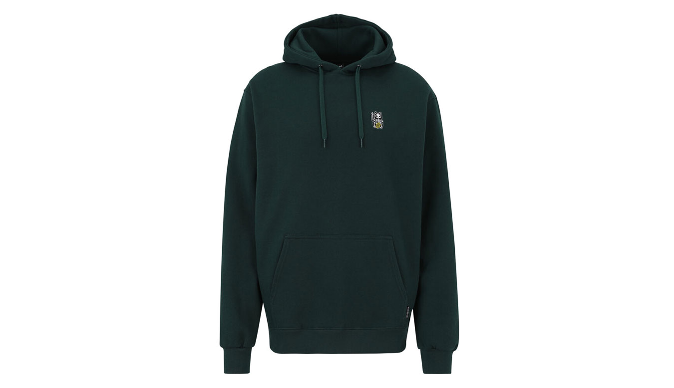 Mikina Irie Daily Bone Cat Hoodie Zelené | 215D561-435, 1