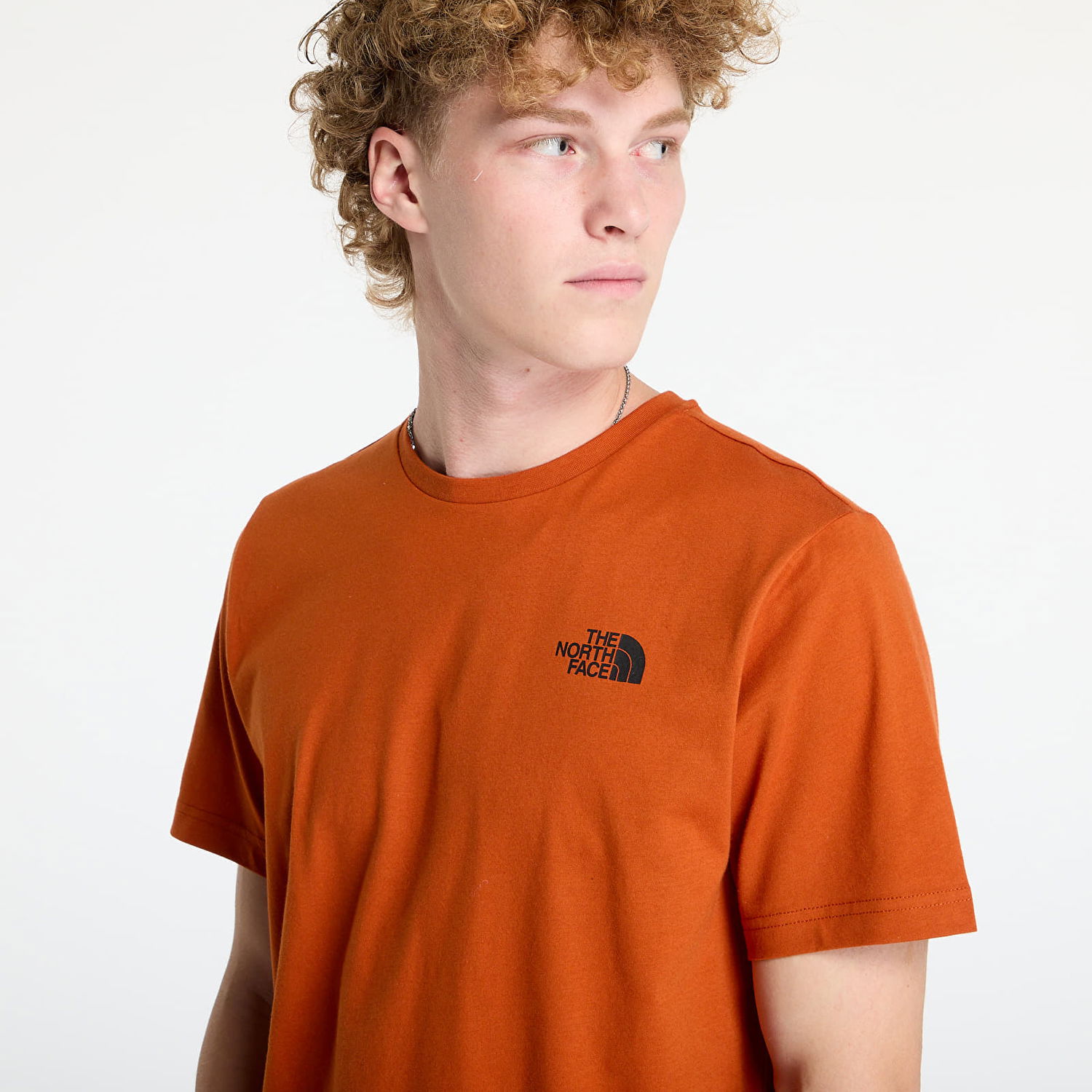 Tričko The North Face S/S Box Nse Celebration Tee Earthen Copper Oranžová | NF0A87NV1I01, 1