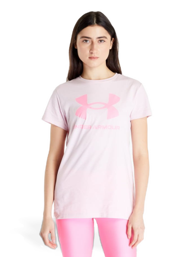 Tričko Under Armour T-shirt Sportstyle Ružová | 1356305-647
