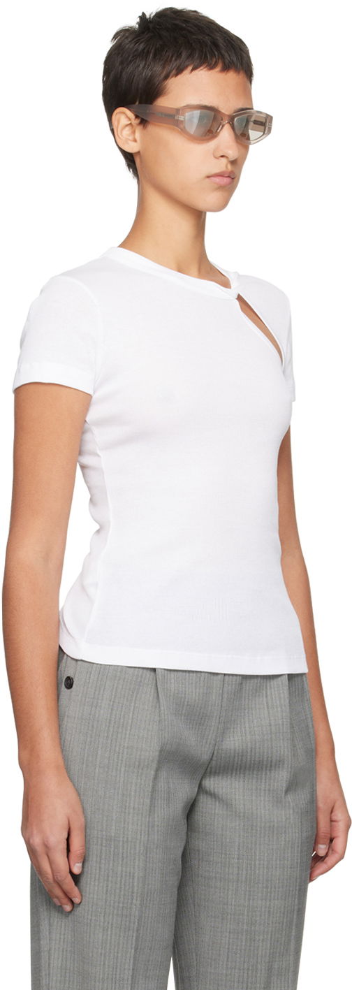 Helmut Lang Asymmetrical Slash T-Shirt