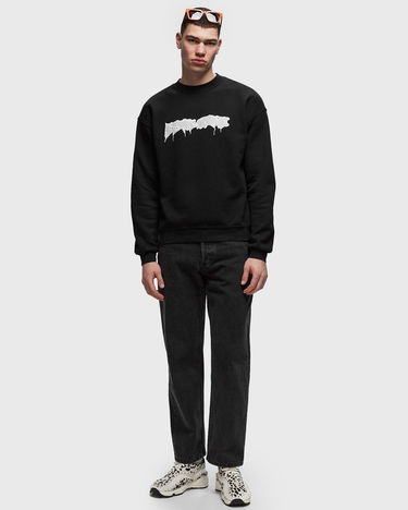 Mikina Fucking Awesome Doily Stamp Crewneck Čierna | PN8302-BLACK, 3