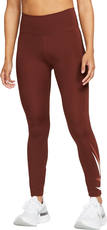 Legíny Nike Dri-FIT Swoosh Run Hnedá | dd6835-273, 0