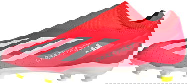 Tenisky a topánky adidas Performance Crazyfast League Laceless FG Červená | IG0623, 3