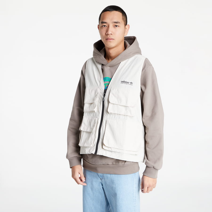 Vesta adidas Originals Adventure Multi-pocket Vest Béžová | HF4776, 0