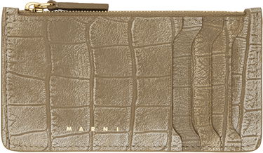 Peňaženka Marni Zipped Card Holder Hnedá | PFMO0111U5 P8035, 0