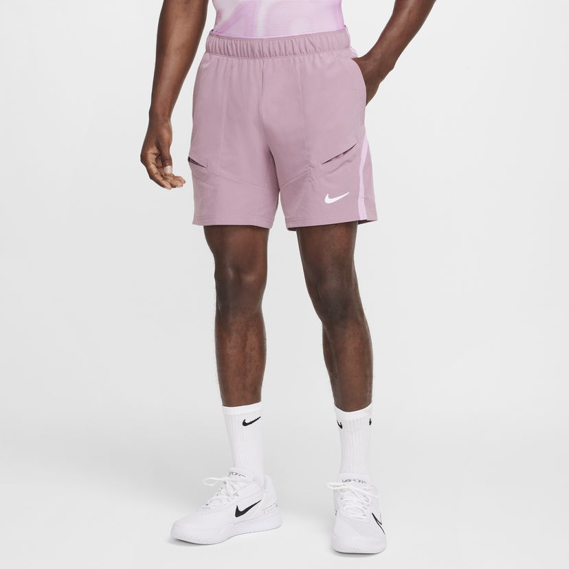 Šortky Nike 18 cm Dri-FIT Advantage Tennis Shorts Fialová | FD5336-523