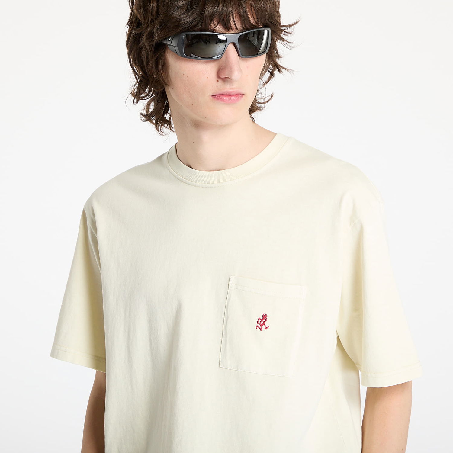 Tričko GRAMICCI Gramicci One Point Tee Béžová | G304-OGJ-PG NATURAL PIGMENT, 1