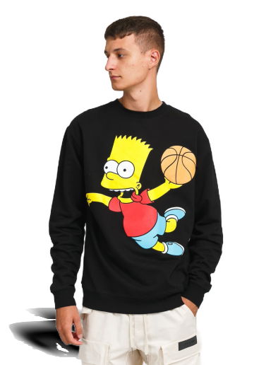 Mikina MARKET The Simpsons Air Bart Crewneck Čierna | CTM1960082 / 0001