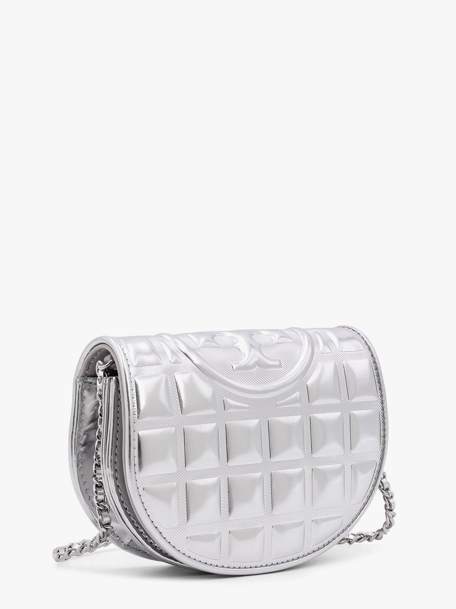 Metallic Quilted Shoulder Bag