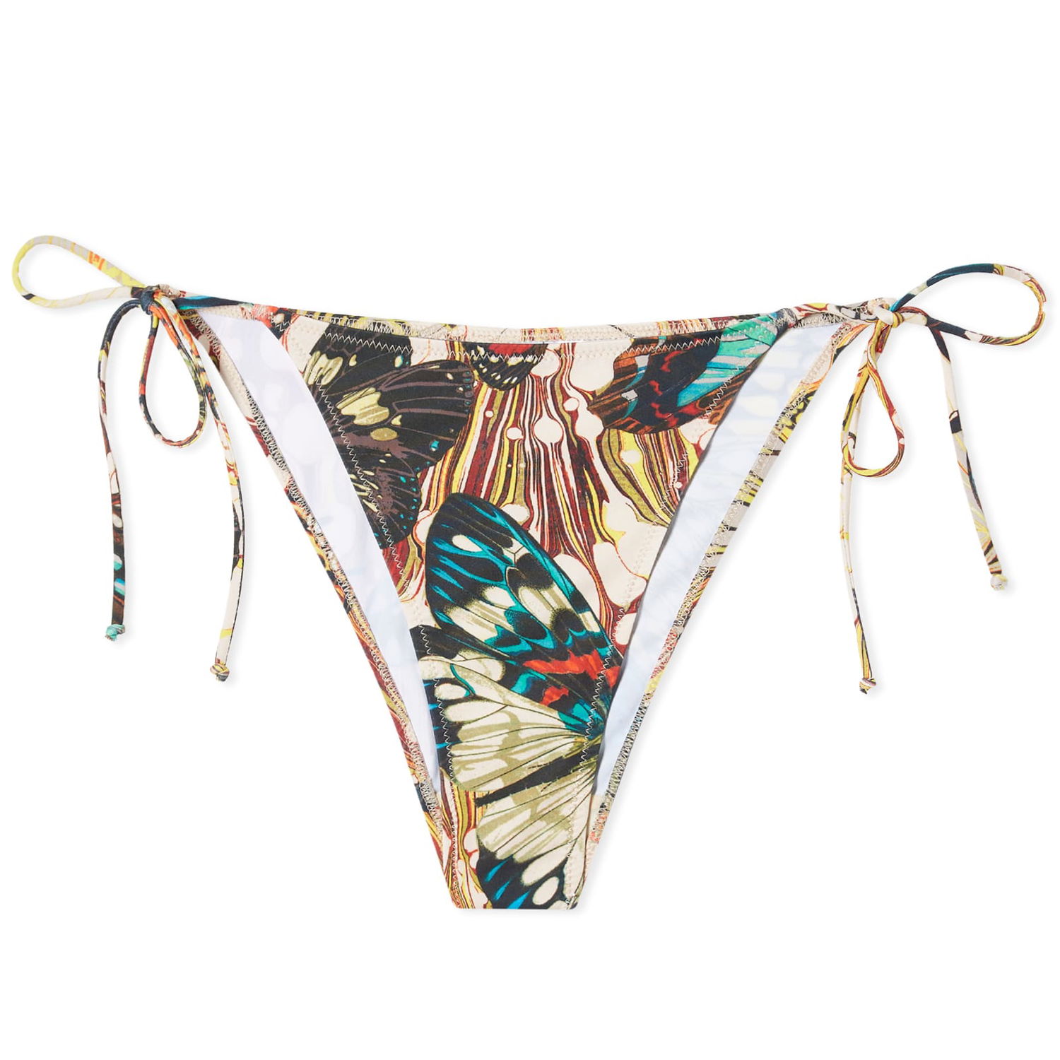 Plavky Jean Paul Gaultier Butterfly Print Bikini Bottoms Rôznofarebný | 24-25-F-SV032-J538-1090, 1