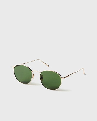 Slnečné okuliare Chimi Eyewear Round Soft Gold/Green Zelené | 10124-ROUND-GREEN-P, 1