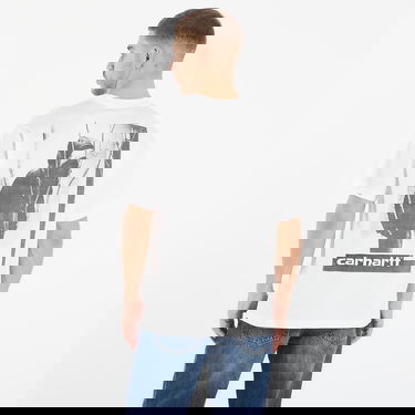 Tričko Carhartt WIP S/S Archive Script T-Shirt Biela | I036001.02XX, 4