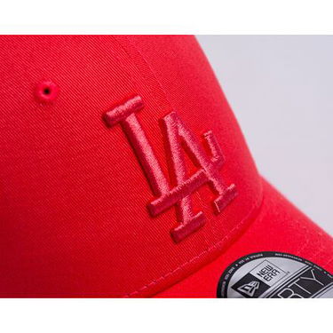 Šiltovka New Era 9FORTY MLB League Essential Los Angeles Dodgers Lava Red / Lava Red One Size Ružová | 60435208, 3