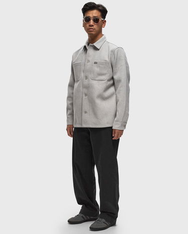 Košeľa Lacoste Casual Long Sleeve Overshirt Šedá | CH3466-CCA, 1