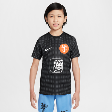 Dres Nike Netherlands Academy Pro Dri-FIT Short Sleeve Pre-Match Football Top Čierna | FZ9916-011, 2