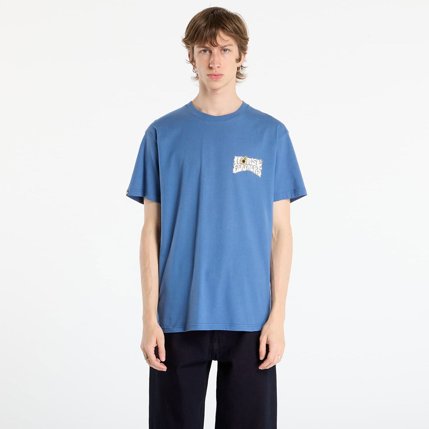 Tričko Horsefeathers T-Shirt Fortune Teller Modrá | SM1391A, 0