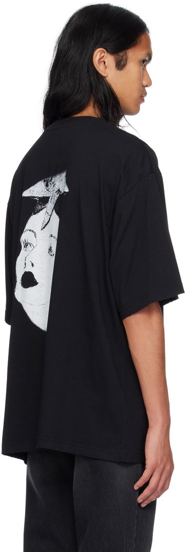 Tričko We11done Damaged T-Shirt Čierna | WD-TT2-24-765-U-BK, 2