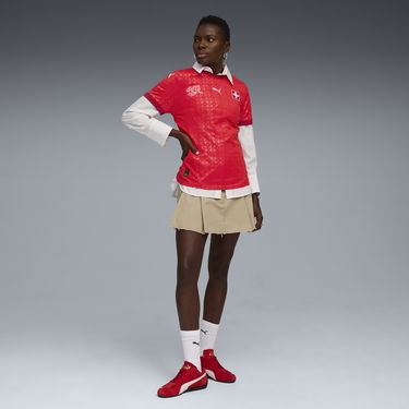 Dres Puma Switzerland Women's National Team 2025 Home Jersey Červená | 782183_10, 3