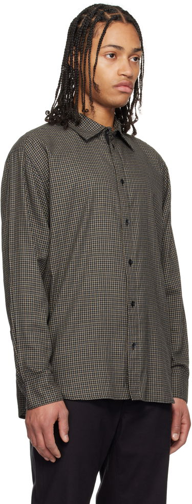 Košeľa rag & bone Rag & Bone Matthew Plaid Shirt Hnedá | MBW24HA003GHML, 1