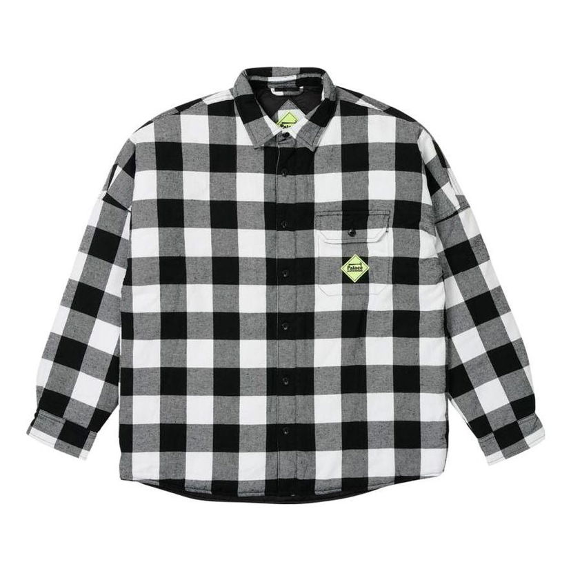 Košeľa Palace Insulated Checkered Shirt Čierna | P25SHT045