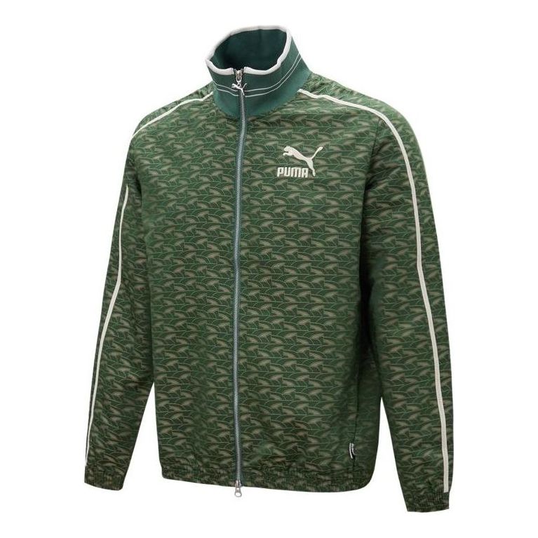 Vetrovka Puma Players Lounge T7 Woven Track Jacket Zelené | 535800-25, 0