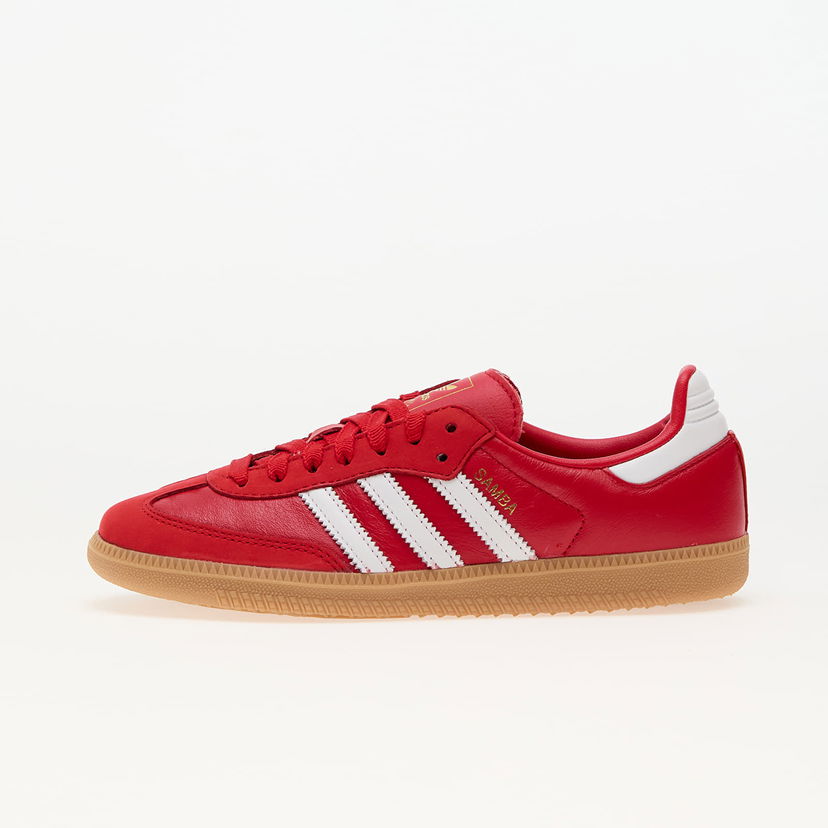 Tenisky a topánky adidas Originals Samba Og W Better Scarlet/ Ftw White/ Gold Metallic Červená | IE6524