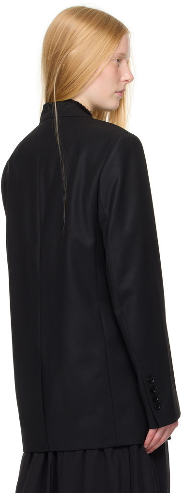 Bunda TOTEME TOTEME Raw Lapel Blazer Čierna | 253-WRZ0054-FB0435, 2