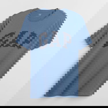 Tričko GAP Basic Logo Tee Modrá | 550338-49, 3
